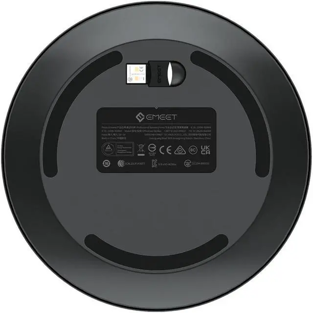 Alt view image 2 of 5 - eMeet OfficeCore M2 Max Dual Way Audio Quality Max Professional Speakerphone - Black  EMM2BM-LD