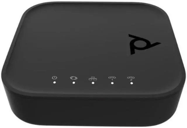 Main image of HP Poly ATA 402 2FXS Voice Port VoIP Adapter w/ Open SIP and Power Supply | 8F3H5AA#ABA