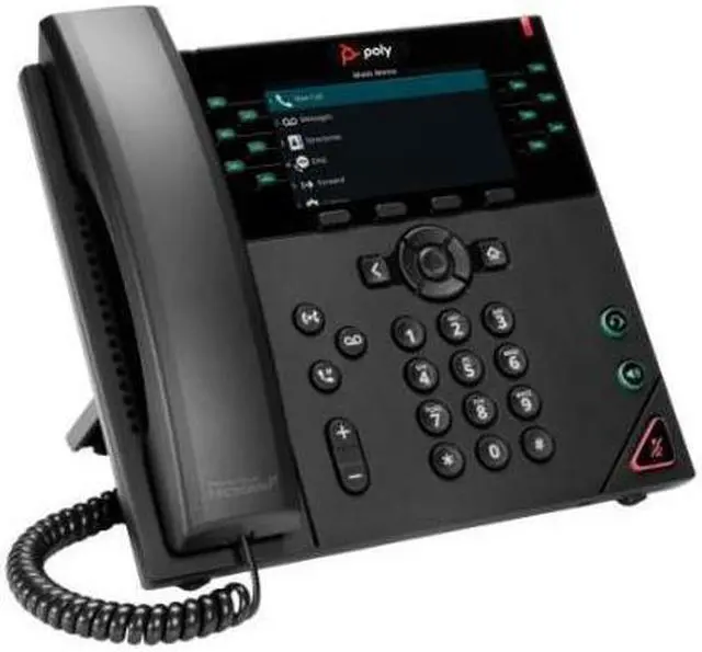 Alt view image 2 of 2 - HP Poly VVX 450 12-Line IP Desk Phone with Power Supply  89B76AA#ABA