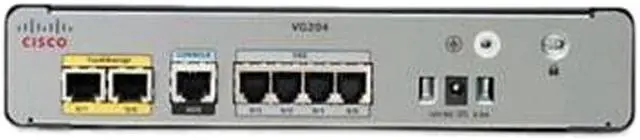 Main image of CISCO VG204XM Analog Voice Gateway - VoIP phone adapter - 10Mb LAN, 100Mb LAN