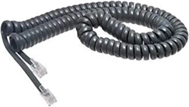 Main image of Cisco Spare Handset Cord for Cisco IP Phone 8800, DX600 Series, Charcoal