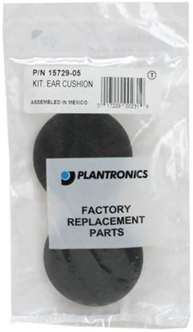 Alt view image 3 of 3 - Plantronics 15729-05 Replacement Ear Cushions for Supra and Encore Headsets