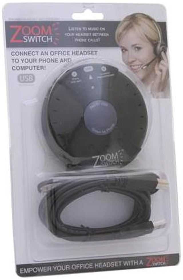 Alt view image 7 of 7 - ZoomSwitch 094922835000 Phone Headset Accessory