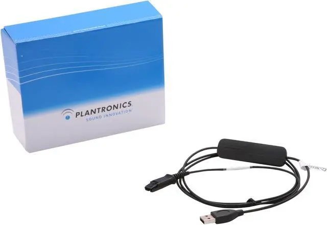 Alt view image 3 of 3 - Plantronics DA40 USB-to-Headset Adapter
