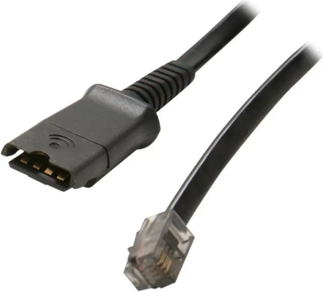 Alt view image 2 of 3 - Plantronics 27190-01 Coil Cable (QD to Modular Phone Jack)