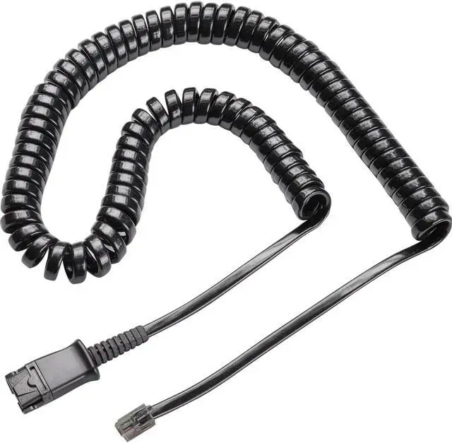 Main image of Plantronics 27190-01 Coil Cable (QD to Modular Phone Jack)