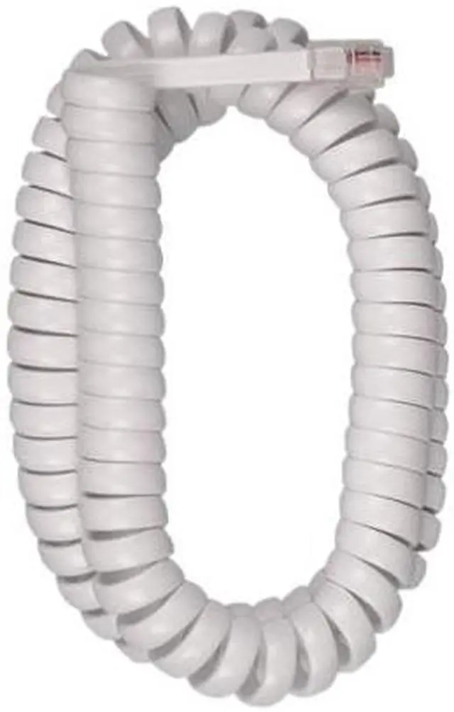 Main image of RCA TP280WN 12 feet handset coil cord in white color