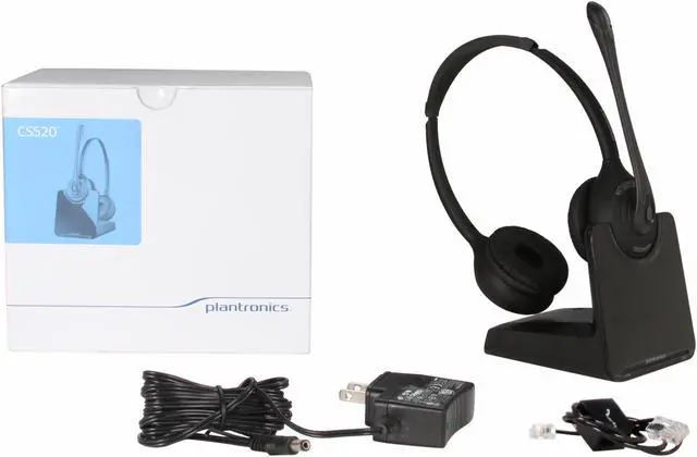 Alt view image 8 of 8 - Plantronics CS520 Headset