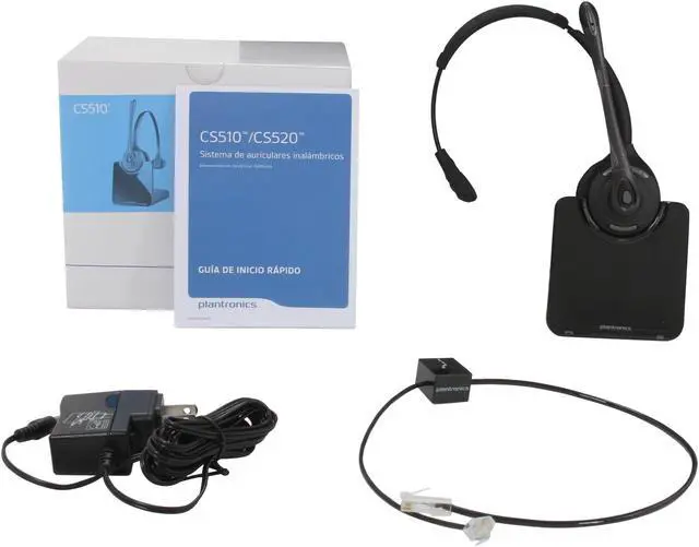 Alt view image 7 of 7 - Plantronics CS510 Wireless Headset System (84691-01)