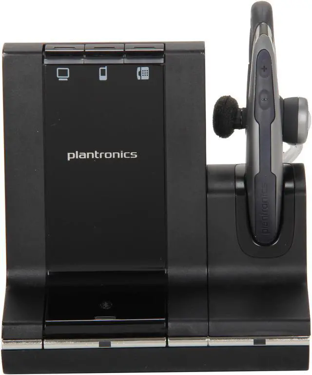 Alt view image 2 of 9 - Plantronics Savi 730 Series Over-the-ear, Monaural, Standard Wireless Headset System