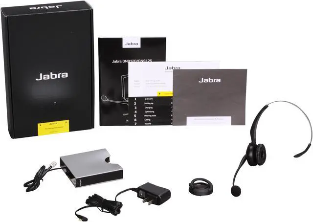 Alt view image 9 of 8 - Jabra GN9125 Flex Wireless Mono Headset with Flex Boom NC Mic