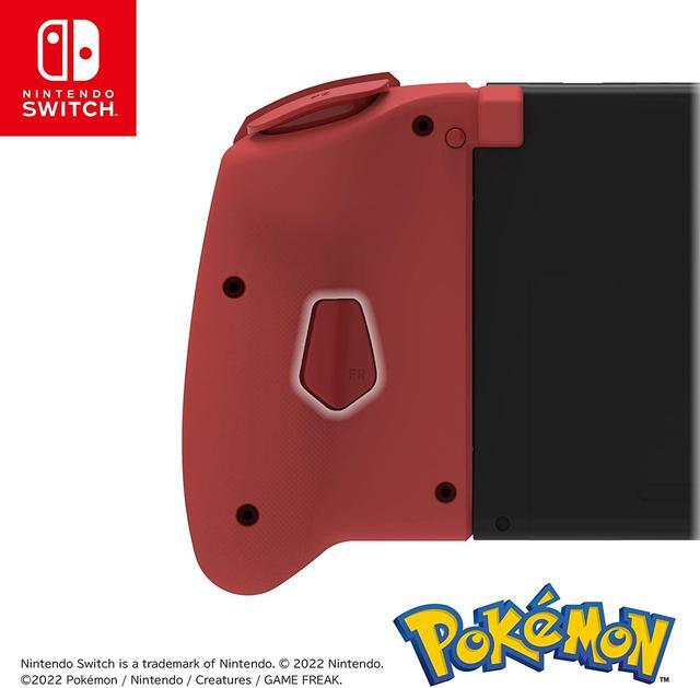 Alt view image 3 of 4 - HORI Nintendo Switch Split Pad Pro Ergonomic Controller for Handheld Mode - Pikachu & Charizard Edition