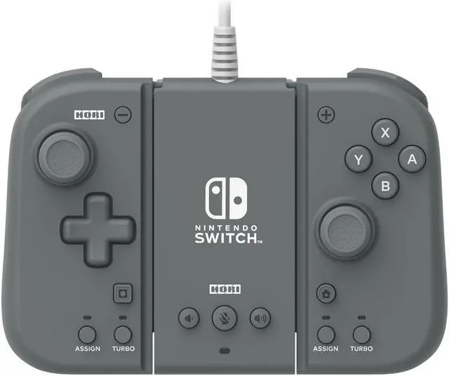 Main image of HORI Nintendo Switch Split Pad Compact Attachment Set - Slate Gray