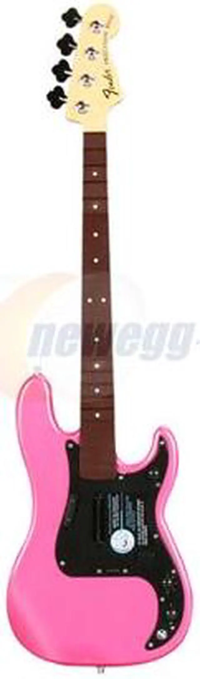 Alt view image 2 of 5 - MadCatz Wii Rock Band 3 Wireless Fender Premium Precision Bass Metallic Pink