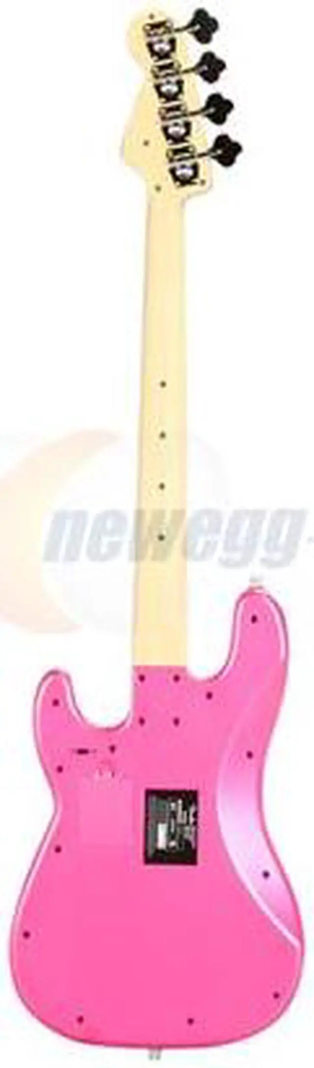 Alt view image 3 of 5 - MadCatz Wii Rock Band 3 Wireless Fender Premium Precision Bass Metallic Pink