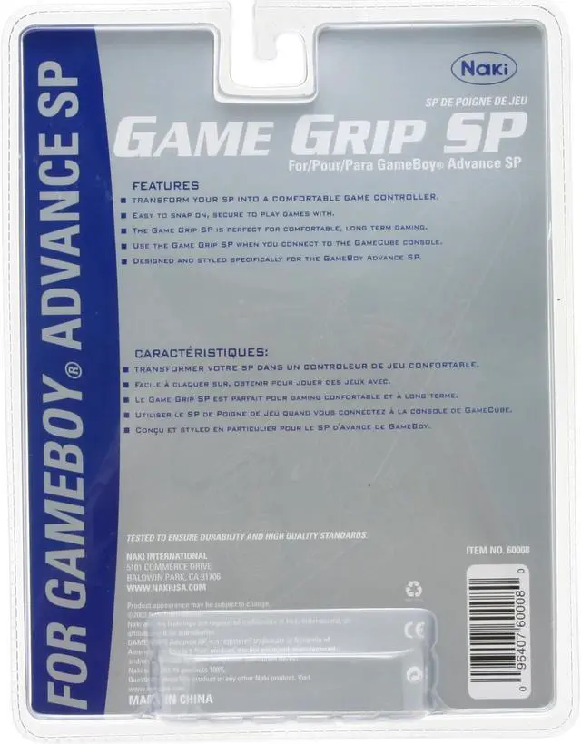Alt view image 2 of 2 - Naki GBA-SP GAME GRIP