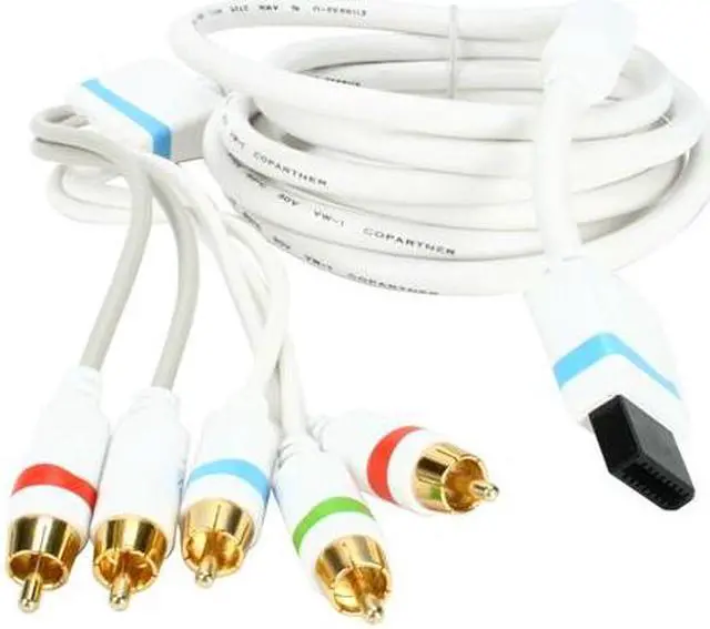 Alt view image 3 of 4 - NYKO Component Cable for Wii