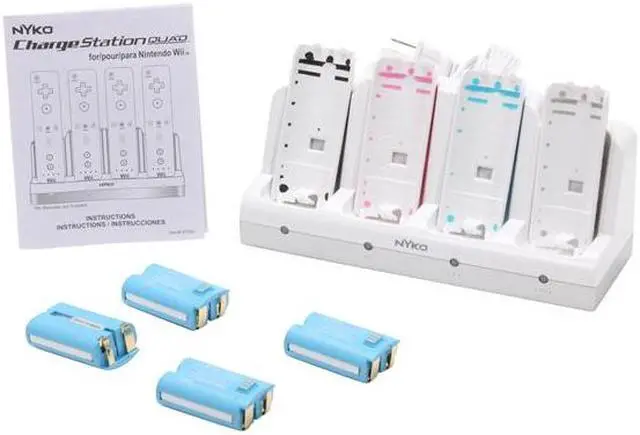Alt view image 5 of 7 - NYKO Quad Charging Station for Wii