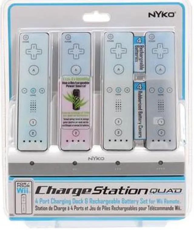 Alt view image 7 of 7 - NYKO Quad Charging Station for Wii