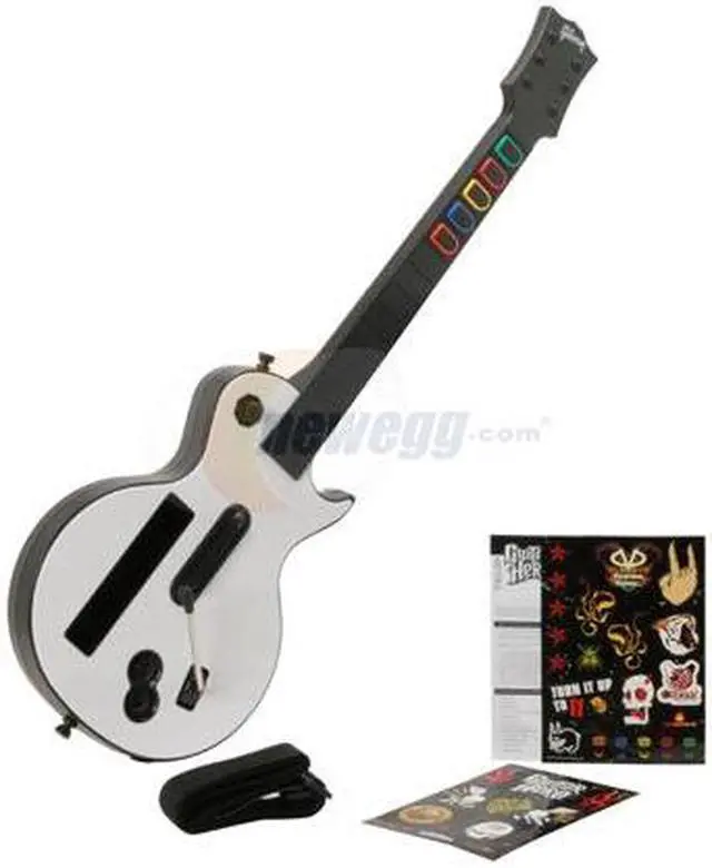 Alt view image 10 of 20 - Guitar Hero III Legends of Rock w/Guitar Wii Game