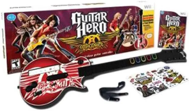 Main image of Guitar Hero Aerosmith Bundle Wii Game
