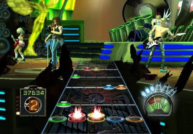 Alt view image 16 of 18 - Guitar Hero Aerosmith Bundle Wii Game