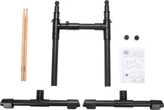 Alt view image 12 of 20 - Guitar Hero World Tour Band Kit Wii Game
