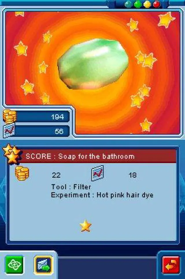 Alt view image 5 of 8 - Science Papa Nintendo DS Game
