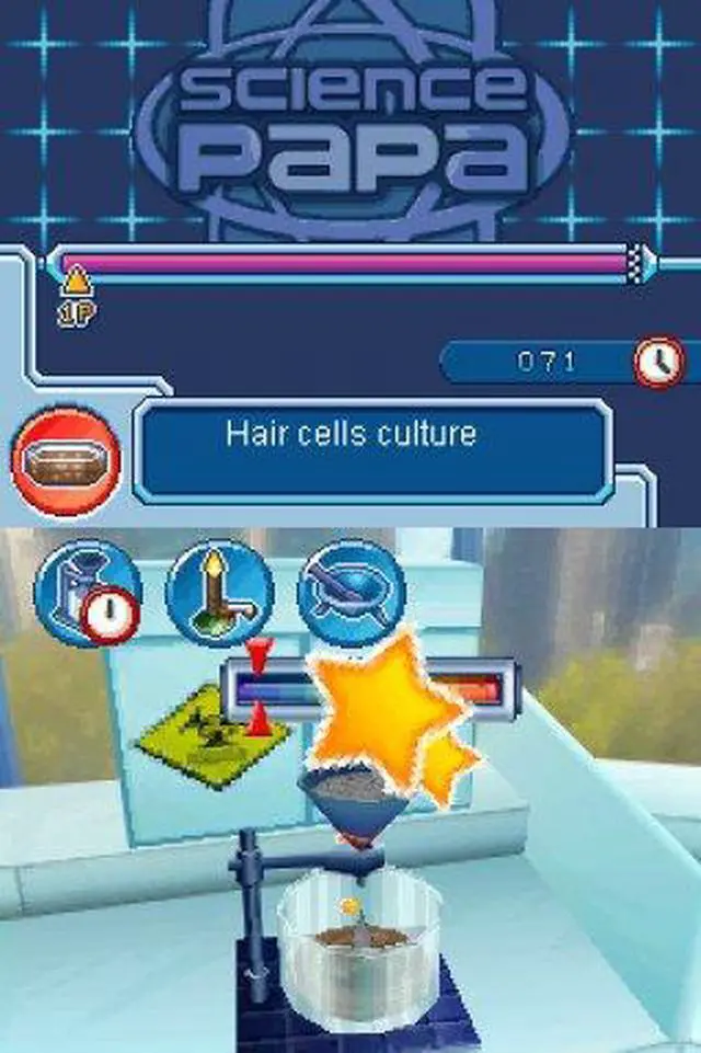 Alt view image 6 of 8 - Science Papa Nintendo DS Game