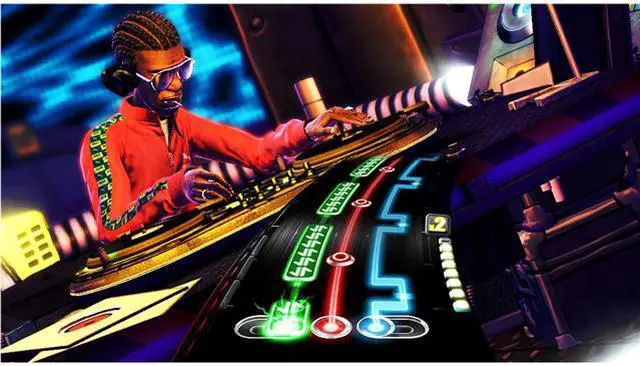 Alt view image 7 of 7 - DJ Hero Renegade Edition Wii Game