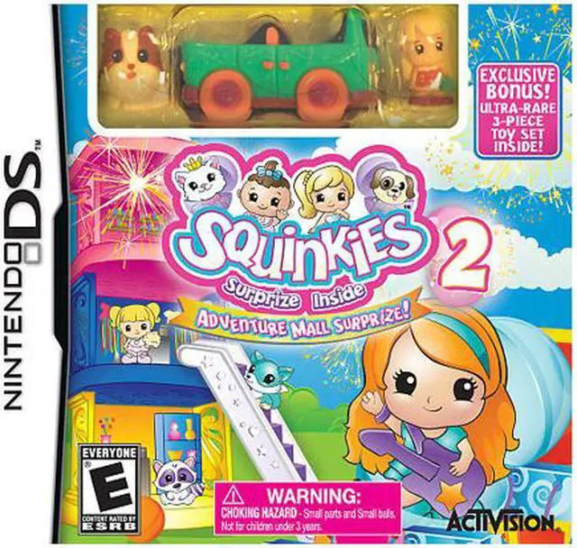 Main image of Squinkies 2 w/Toy Nintendo DS Game