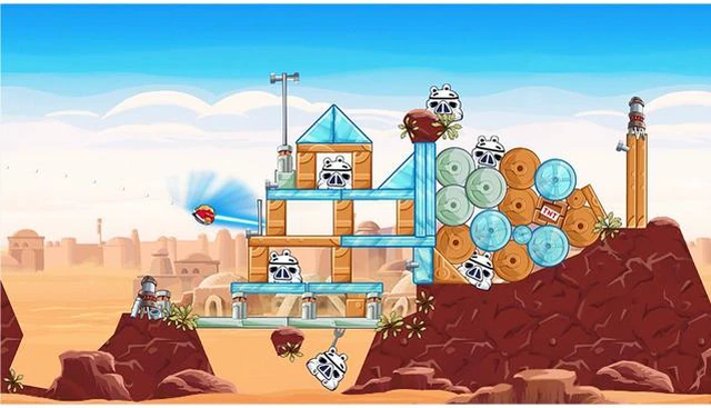 Alt view image 3 of 4 - Angry Birds Star Wars Nintendo 3DS Game