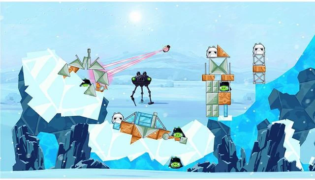 Alt view image 4 of 4 - Angry Birds Star Wars Nintendo 3DS Game