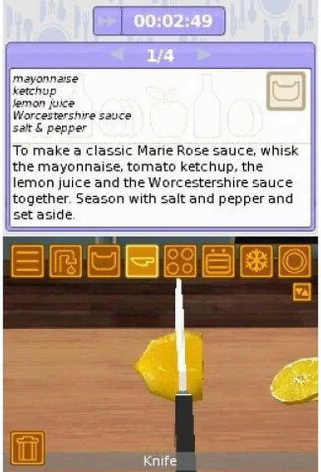 Alt view image 6 of 20 - What's Cooking Jamie Oliver Nintendo DS Game