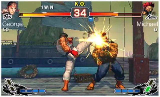 Alt view image 2 of 9 - Super Street Fighter IV Nintendo 3DS Game
