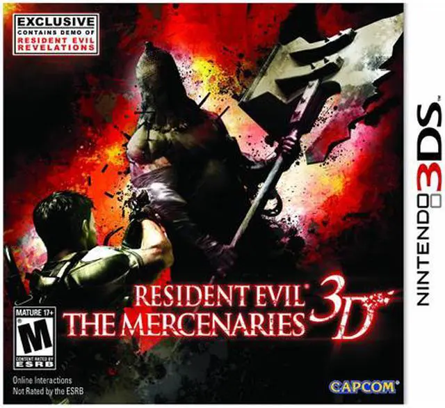 Main image of Resident Evil Mercenaries Nintendo 3DS Game