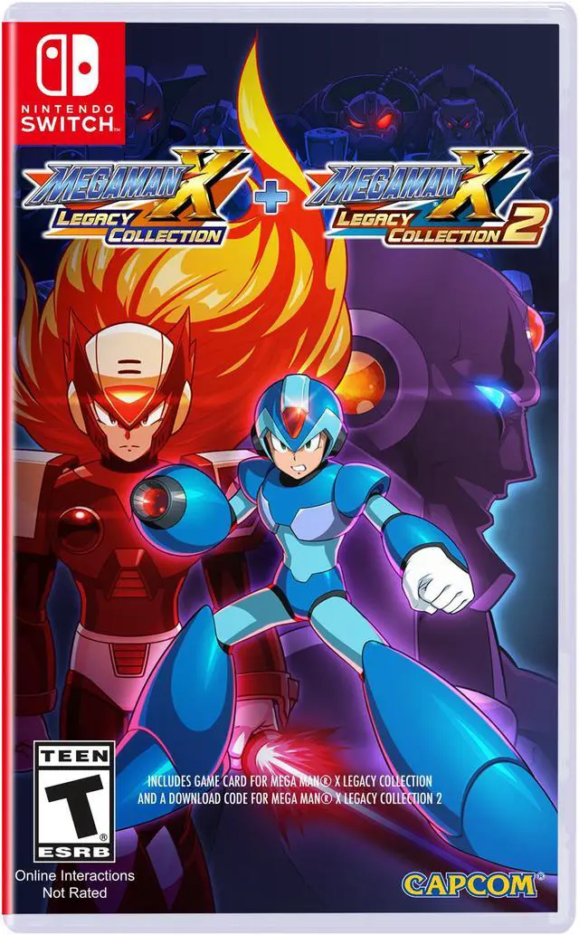 Main image of Mega Man X Legacy Collection 1 + 2 - Nintendo Switch