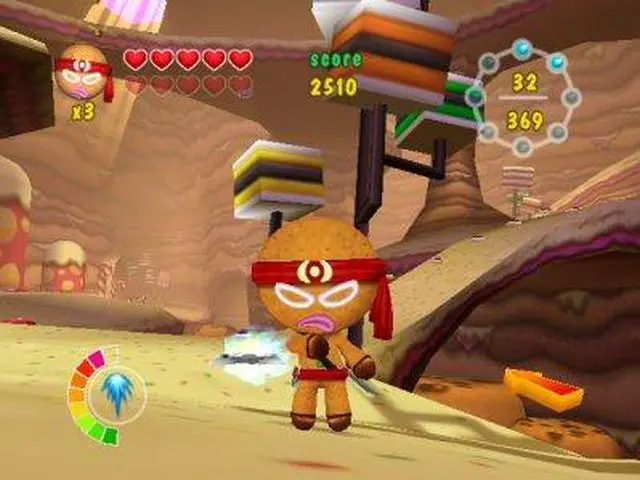 Alt view image 4 of 8 - Ninjabread Man Wii Game
