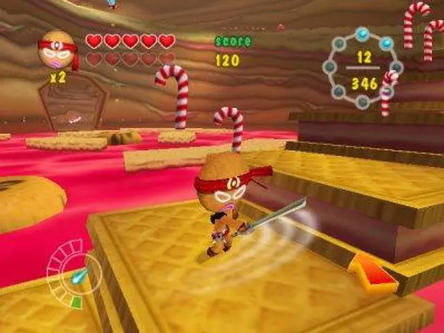 Alt view image 6 of 8 - Ninjabread Man Wii Game