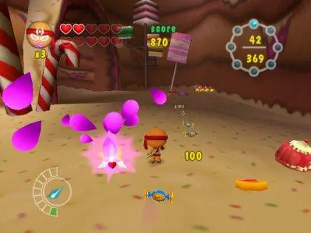 Alt view image 7 of 8 - Ninjabread Man Wii Game