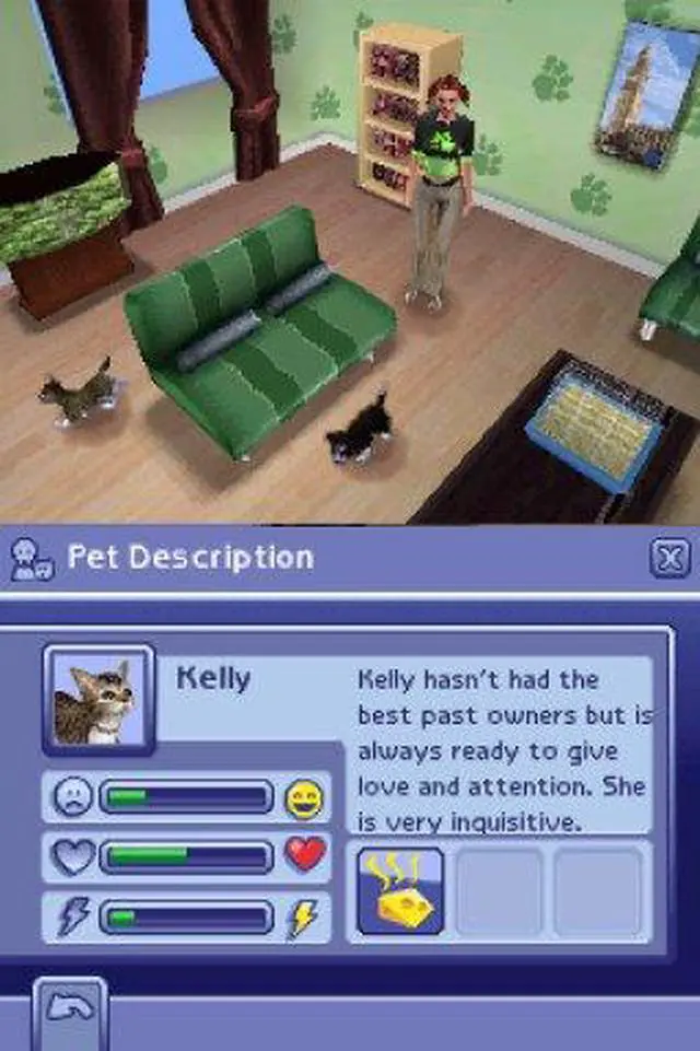 Alt view image 9 of 10 - The Sims 2 Apartment Pets Nintendo DS Game