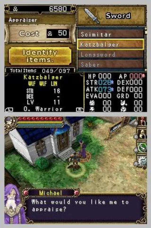 Alt view image 5 of 18 - Dungeon Explorer Nintendo DS Game