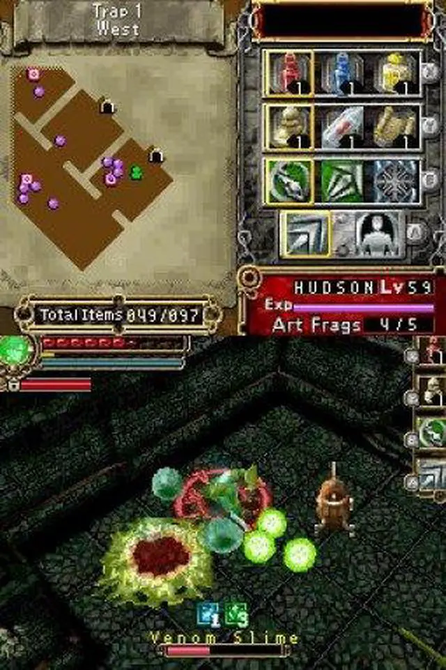 Alt view image 9 of 18 - Dungeon Explorer Nintendo DS Game