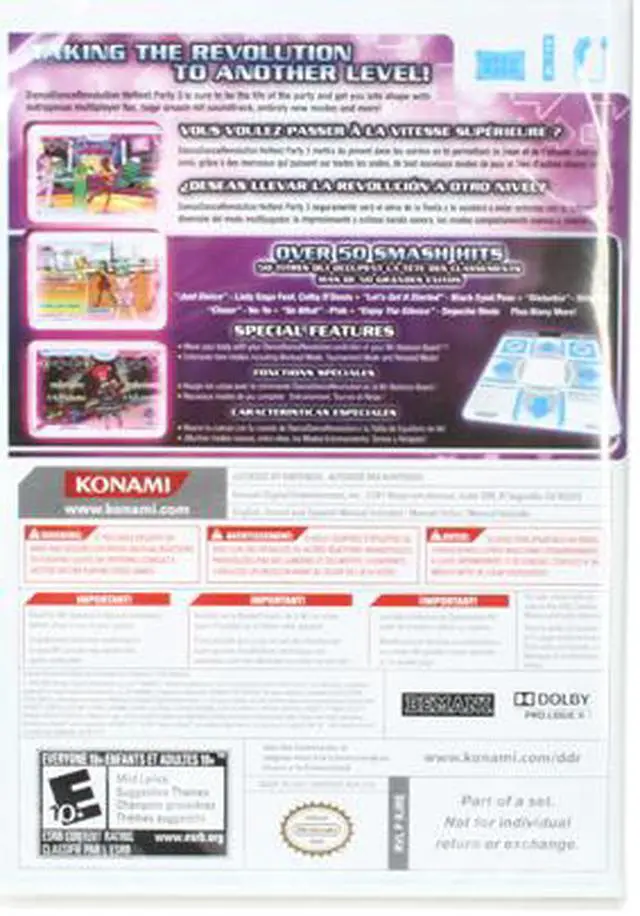 Alt view image 4 of 11 - Dance Dance Revolution Hottest Party 3 Bundle Wii Game