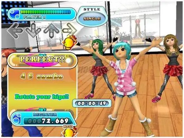 Alt view image 7 of 11 - Dance Dance Revolution Hottest Party 3 Bundle Wii Game