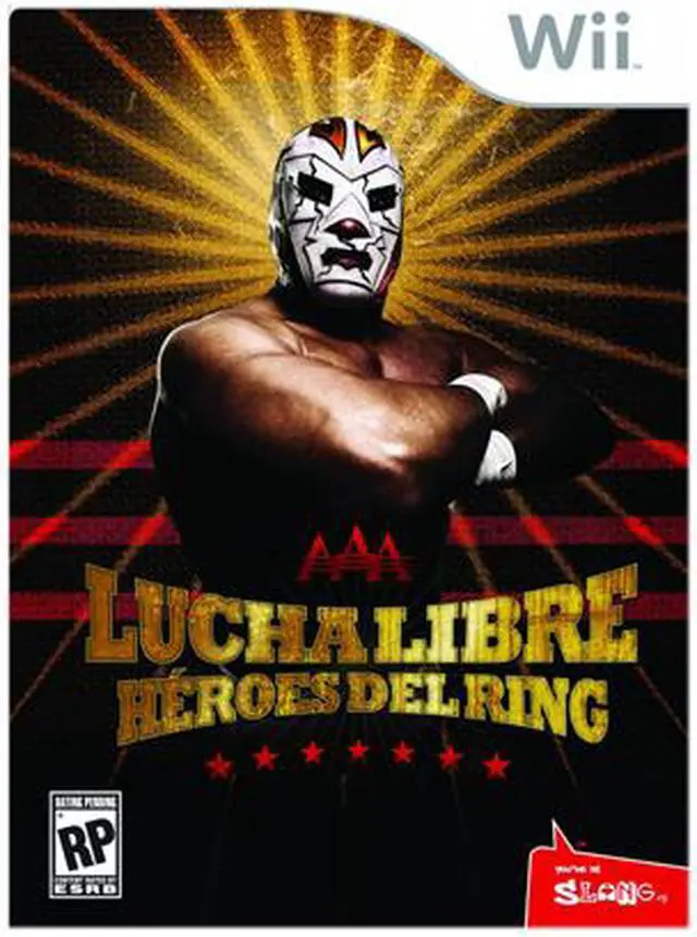 Main image of Lucha Libre AAA: Heroes of the Rin Wii Game