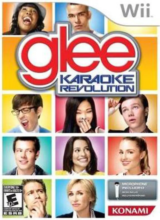 Main image of Karaoke Revolution: Glee w/Microphone Wii Game