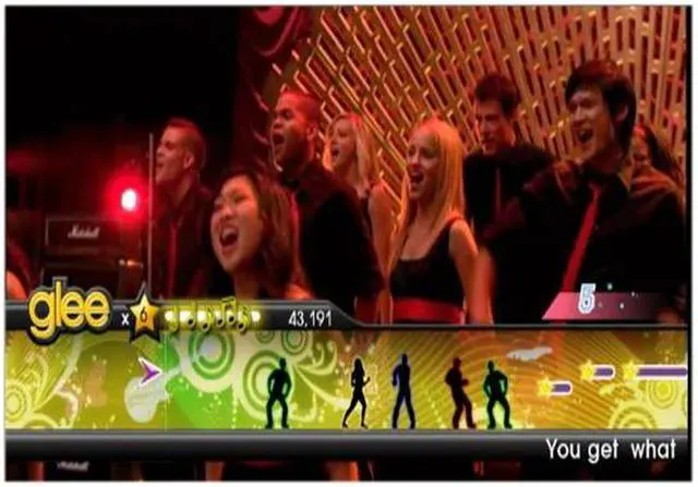 Alt view image 2 of 6 - Karaoke Revolution: Glee w/Microphone Wii Game