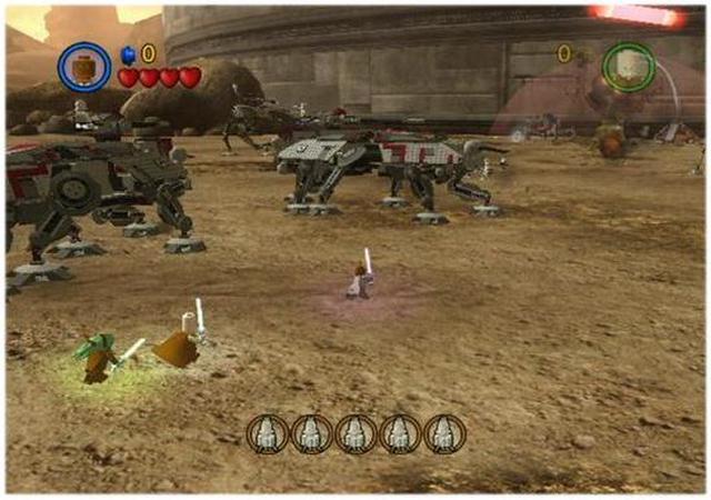 Alt view image 4 of 5 - Lego Star Wars III: Clone Wars Wii Game