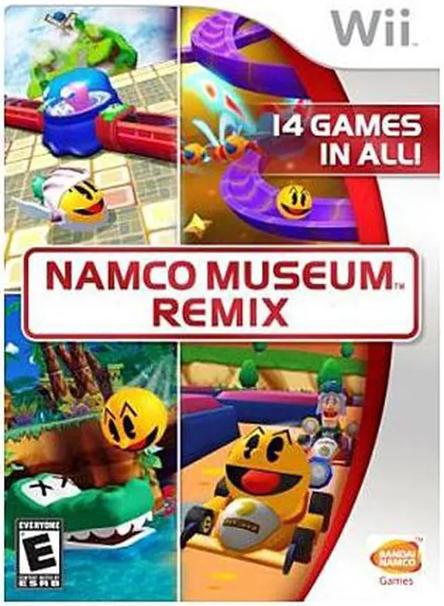 Main image of Namco Museum Remix Wii Game